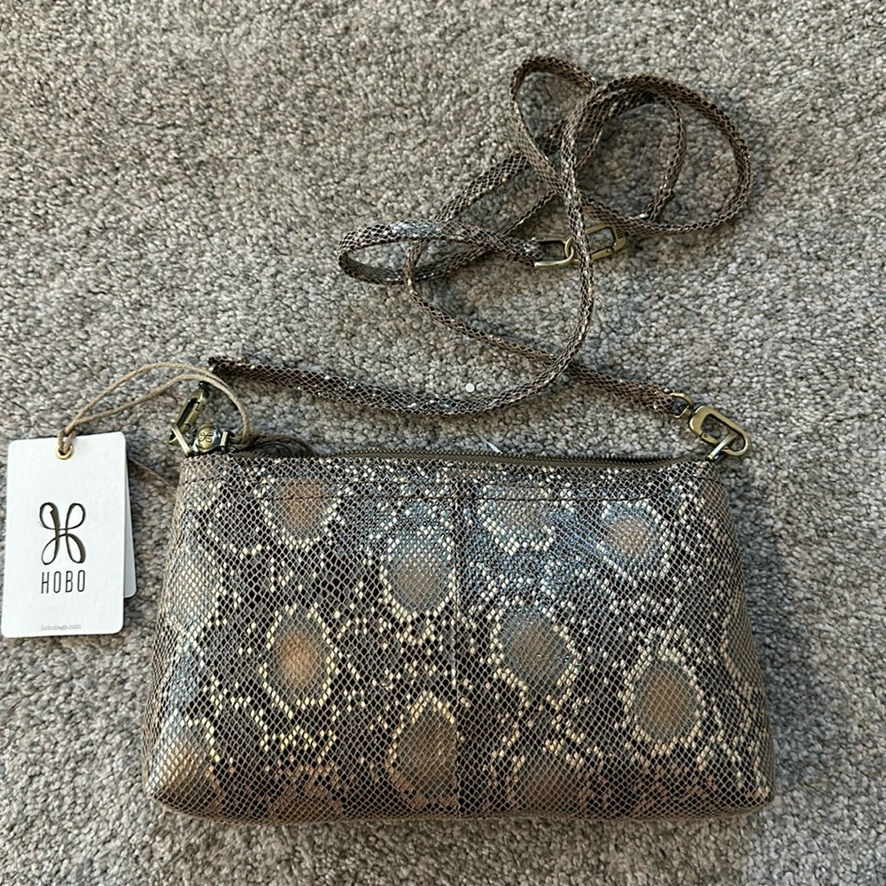 Hobo Darcy Crossbody Bag metal snake